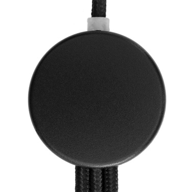 Logo trade promotional giveaway photo of: 3in1 long cable with elighted logo for engraving, W201TG