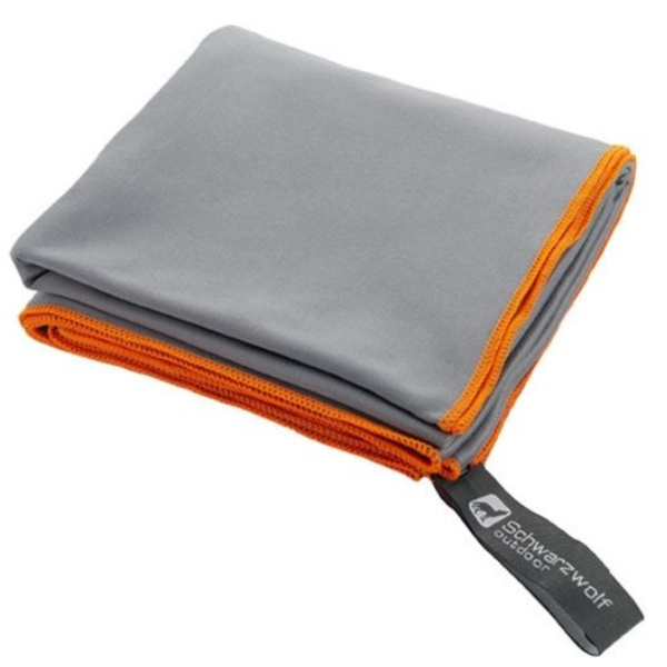 Logo trade promotional gifts picture of: Towel MALAREN Schwarzwolf