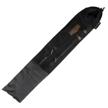 Logotrade promotional giveaway picture of: Trekking poles DENALI Schwarzwolf