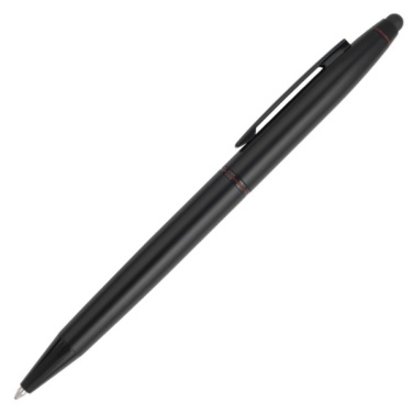 Logo trade corporate gift photo of: Metal ballpoint pen, touch pen RENDOME Pierre Cardin