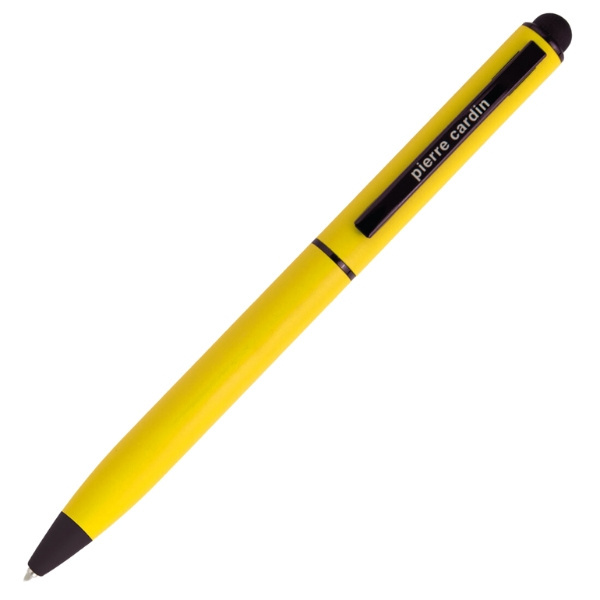 Logo trade promotional items image of: Metal ballpoint pen, touch pen, soft touch CELEBRATION Pierre Cardin
