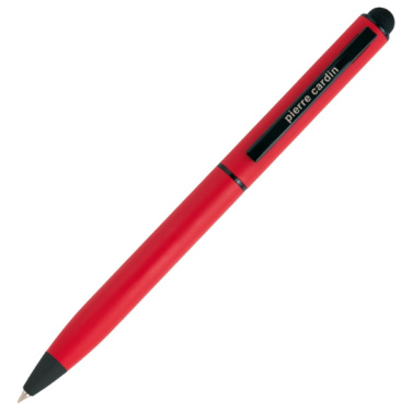 Logotrade promotional giveaway image of: Metal ballpoint pen, touch pen, soft touch CELEBRATION Pierre Cardin