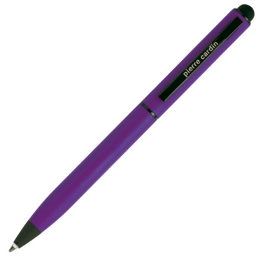 Logo trade promotional gift photo of: Metal ballpoint pen, touch pen, soft touch CELEBRATION Pierre Cardin