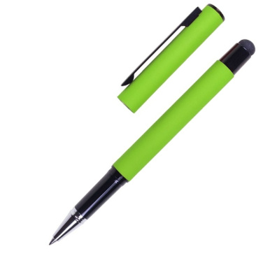 Logotrade promotional merchandise photo of: Roller touch pen, soft touch CELEBRATION Pierre Cardin