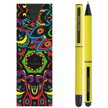 Logo trade advertising products picture of: Writing set touch pen, soft touch CELEBRATION Pierre Cardin