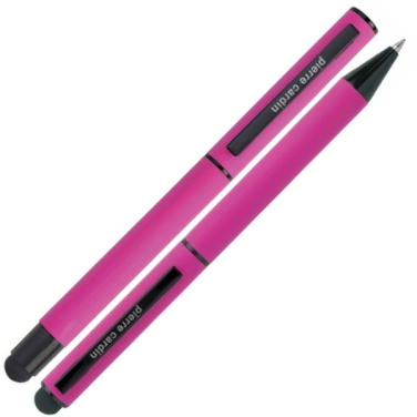 Logotrade advertising product image of: Writing set touch pen, soft touch CELEBRATION Pierre Cardin