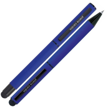 Logotrade promotional item image of: Writing set touch pen, soft touch CELEBRATION Pierre Cardin