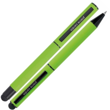 Logotrade promotional products photo of: Writing set touch pen, soft touch CELEBRATION Pierre Cardin