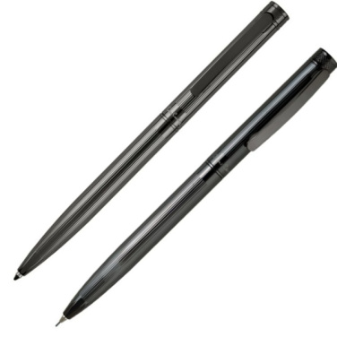 Logo trade promotional gifts image of: Writing set ballpoint pen & pencil RENEE Pierre Cardin