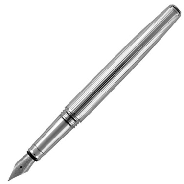 Logo trade promotional gifts picture of: Writing set ballpoint pen & fountain pen CHRISTOPHE Pierre Cardin