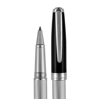 Logo trade promotional gifts picture of: Writing set fountain pen & roller CHRISTOPHE Pierre Cardin