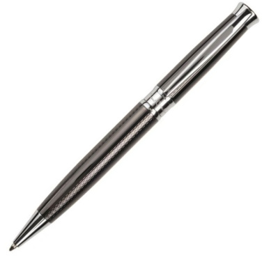 Logotrade promotional gift picture of: Metal set of ballpoint pen and roller ROI