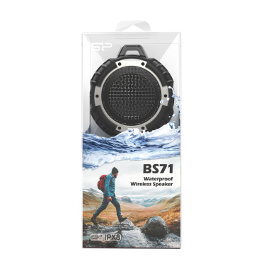 Logo trade advertising products picture of: BLUETOOTH SPEAKER BS71 SILICON POWER