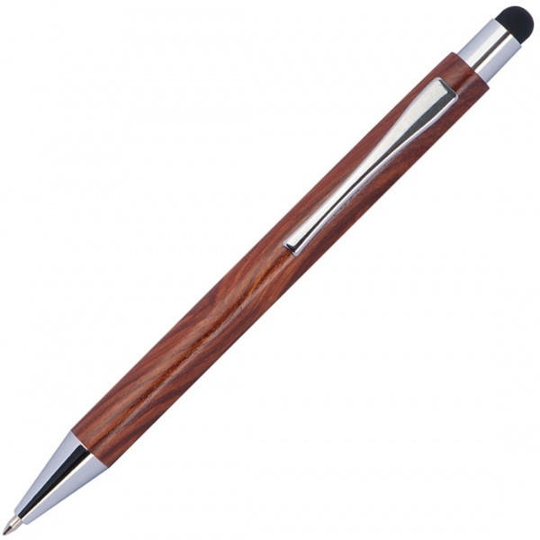Logotrade promotional product picture of: Wooden ballpen BILZEN