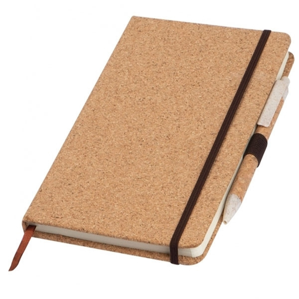 Logo trade corporate gift photo of: A5 Notebook BASTOGNE