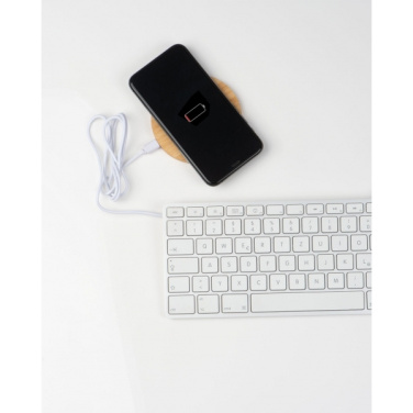 Logo trade promotional merchandise picture of: Wireless charger MONS