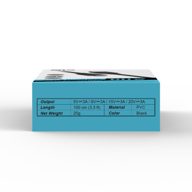 Logo trade corporate gift photo of: DATA TRANSFER CABLE LK15CC Type C-C