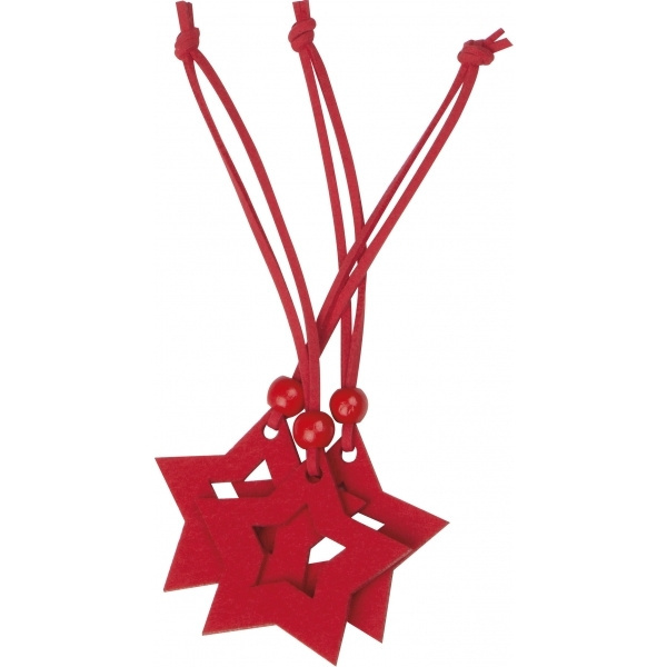 Logotrade promotional giveaways photo of: Star pendant set ESSEN