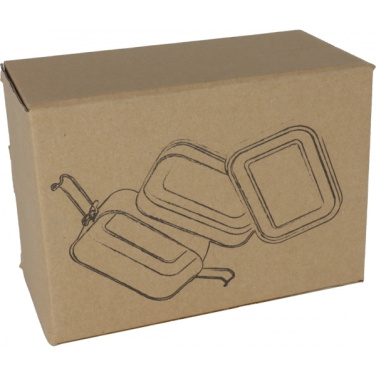 Logo trade corporate gift photo of: 2-level lunch box PORTO ALEGRE