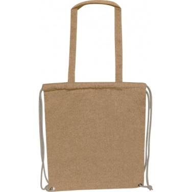 Logotrade promotional gift image of: Recycled cotton bag ADDISON
