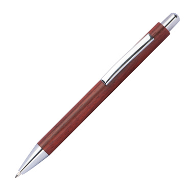 Logo trade corporate gifts image of: Wooden pen POSADAS