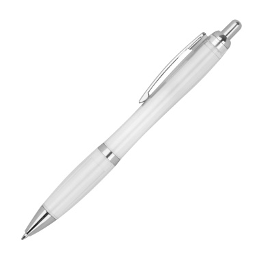 Logotrade promotional items photo of: Transparent ballpen ALKEN