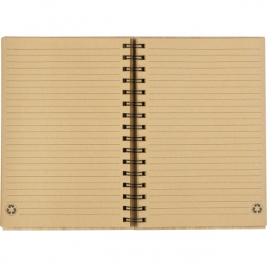 Logo trade promotional gifts picture of: A5 notebook PISA
