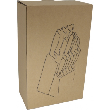 Logo trade promotional item photo of: Knife block BERLIN
