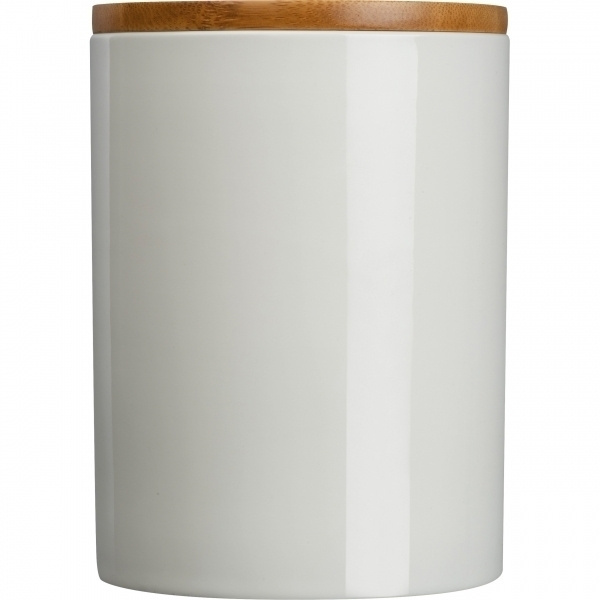 Logo trade corporate gifts image of: Ceramic jar NIJMEGEN 750 ml