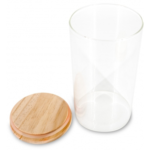 Logo trade corporate gifts picture of: Borosilicate container ONTARIO 1000 ml