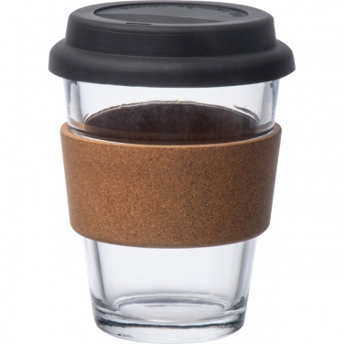 Logotrade advertising products photo of: Glass drinking cup WROCŁAW 350ml