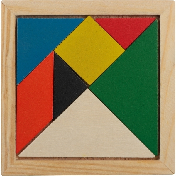 Logotrade corporate gift image of: Wooden puzzle PORTO