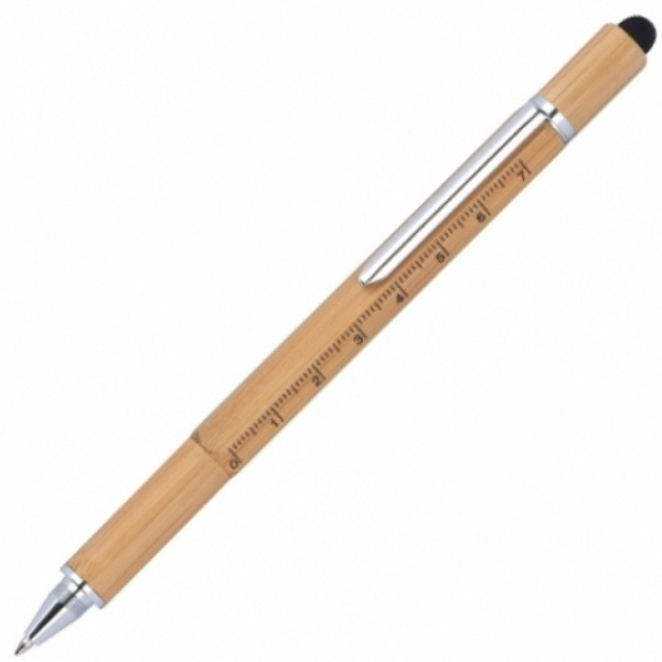Logo trade promotional gifts picture of: 6in1 multifunctional pen COIMBRA