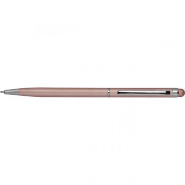 Logo trade promotional gifts picture of: Ball pen with touch function CATANIA