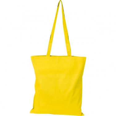 Logo trade promotional giveaway photo of: Cotton bag with long handles COPENHAGEN