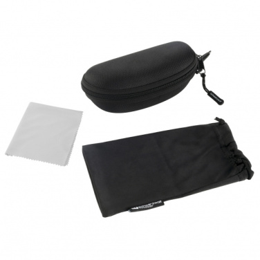Logotrade advertising product picture of: Case for sunglasses ARKANSAS Schwarzwolf