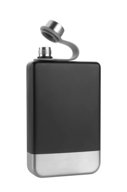 Logotrade promotional product image of: Hip flask HALTI Schwarzwolf