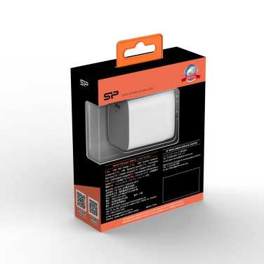 Logo trade promotional gifts picture of: SILICON POWER BOOST CHARGER (US EU) QM10