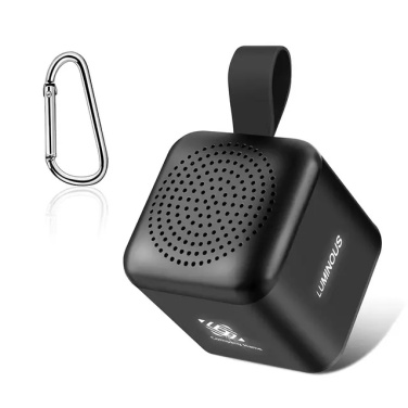 Logotrade advertising product picture of: Mini speaker with enlighted logo for engraving