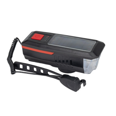 Logo trade promotional products image of: Solar bike light with horn, MC-5