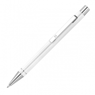Logotrade promotional item image of: Metal semi gel ballpoint Pen ALMEIRA