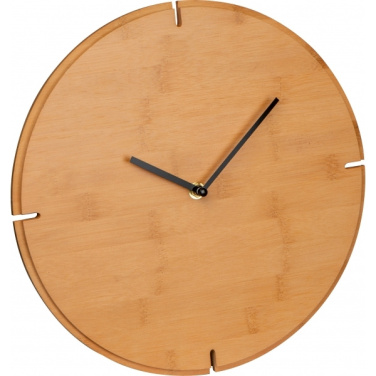 Logo trade promotional items image of: Wall Clock HAMPTON