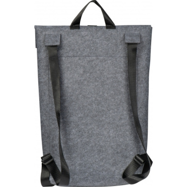 Logotrade advertising products photo of: RPET Felt Backpack BIRMINGHAM