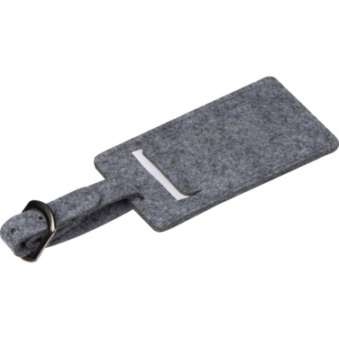 Logo trade promotional products picture of: Felt Suitcase Tag PORTLAND