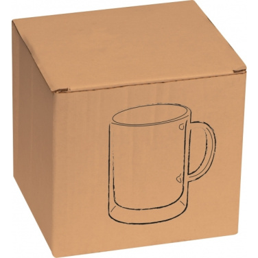 Logo trade promotional merchandise picture of: Double-walled cup CARACAS 350 ml