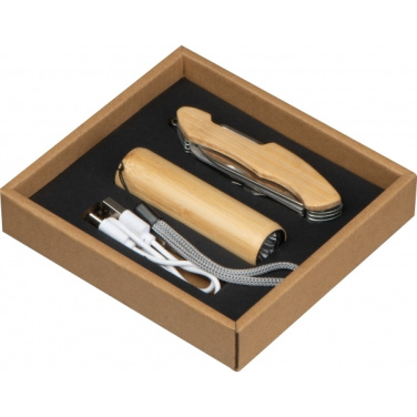 Logotrade promotional merchandise photo of: Set Torch and pocket knife OLDHAM