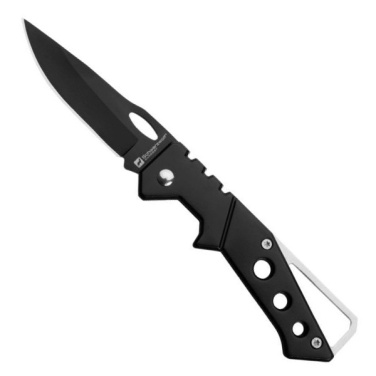 Logo trade promotional giveaways picture of: Folding knife GEDIZ Schwarzwolf