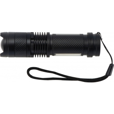 Logo trade promotional products picture of: Rechargeable flashlight AARHUS