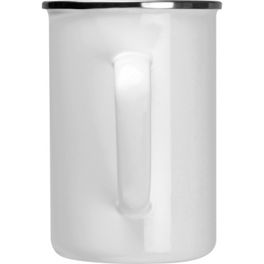 Logo trade promotional products picture of: Enamel cup Adelaine