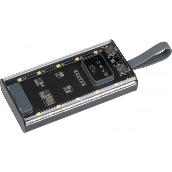 Logo trade promotional giveaways picture of: Power bank 10 000 mAh DARWIN